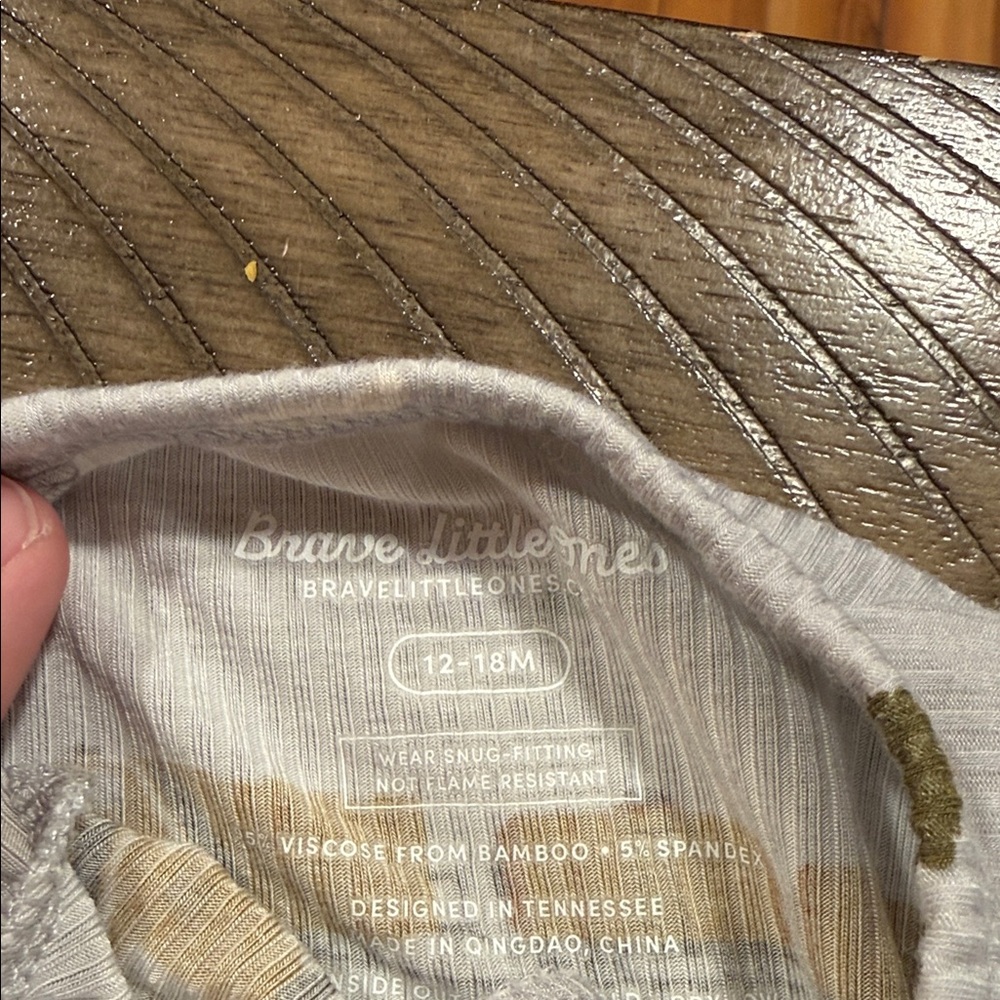 Baby ribbed sleeper - Picture 2 of 2